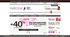Desktop Screenshot of acces-design.com